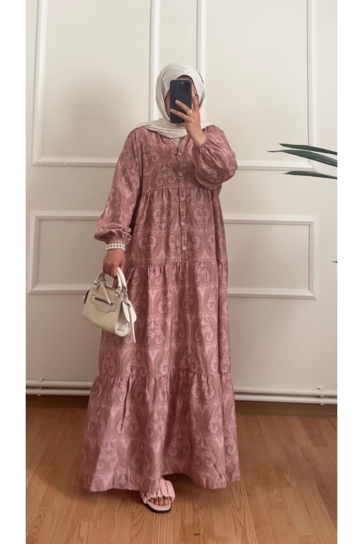 BEFABOUTİQUE Etnik Desen Tasarım Elbise
