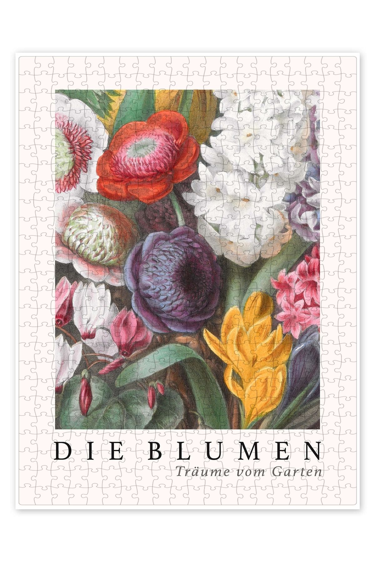 Jeronkarji Albüm Vilmorin, Çiçekler I (Almanca) 500 Parça Puzzle Yapboz Mutfak Temalı Yetişkinler için