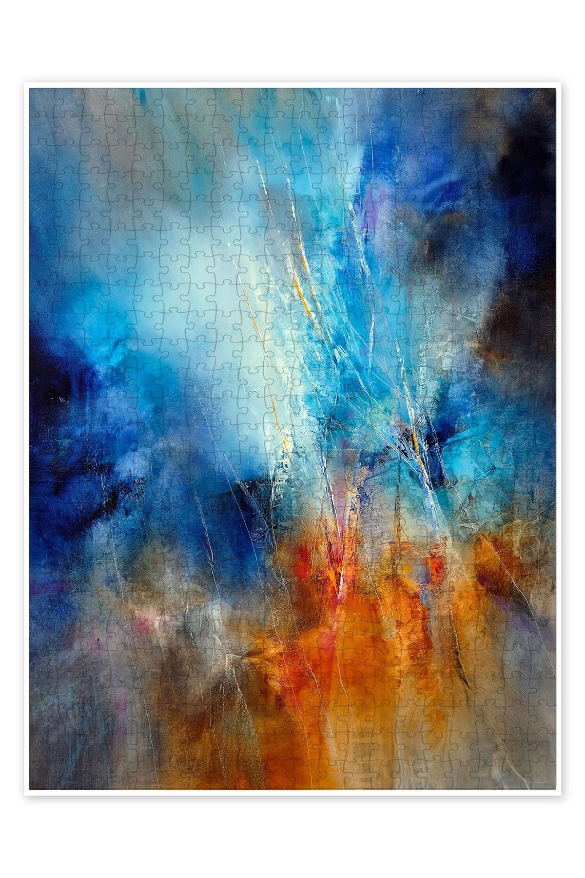 Jeronkarji Eistobel II'de Bahar 500 Parça Puzzle Yapboz Bohem Soyut Sanat Temalı
