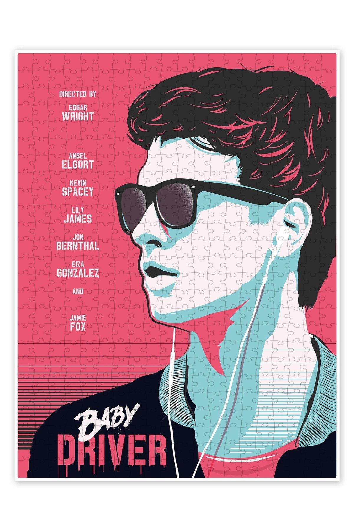 Jeronkarji Baby Driver 500 Parça Puzzle Yapboz Klasik Film Temalı
