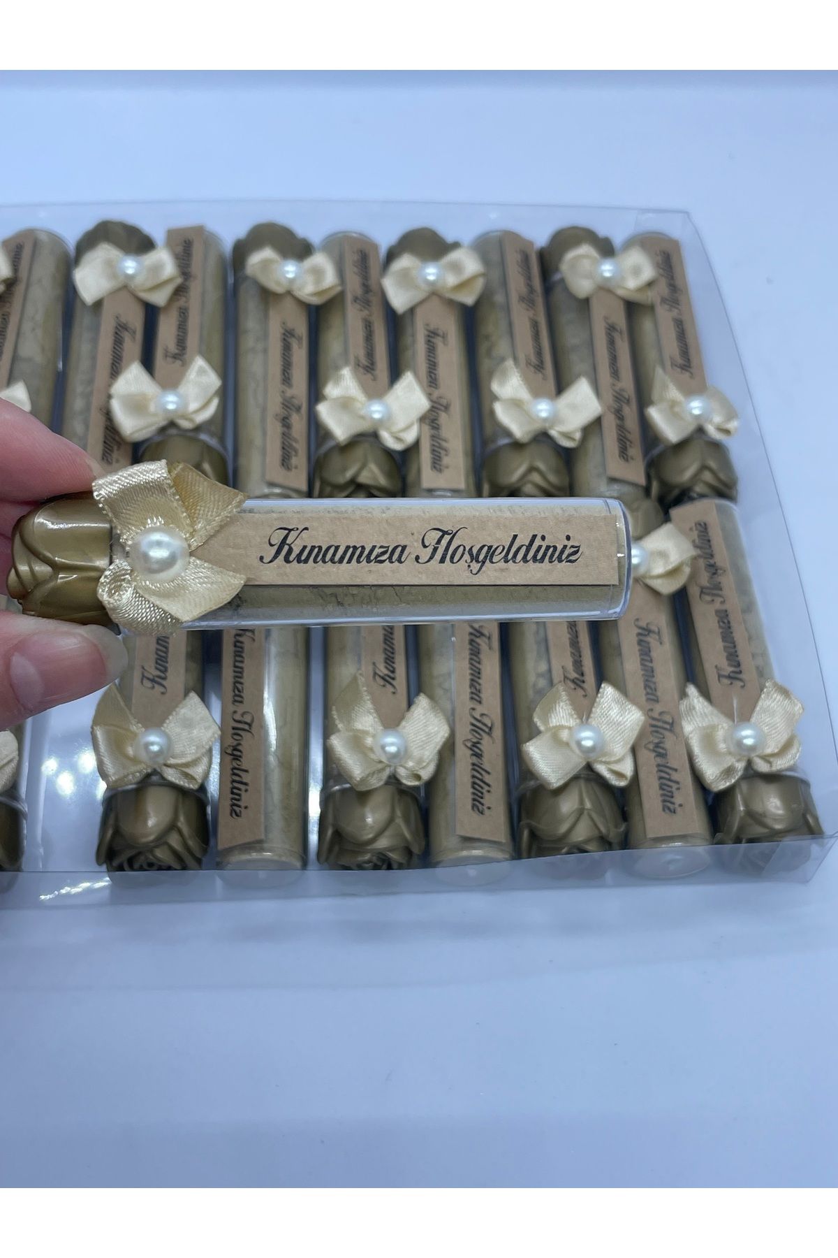 Life Serra Hediyelik Dağıtmalık Tüp Şişe Kına Gold 20'li