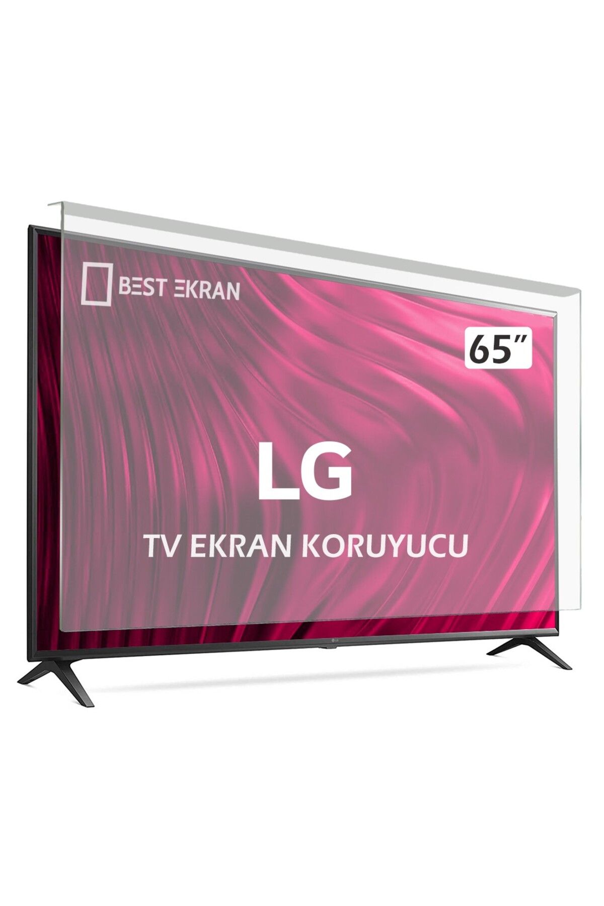 LG 65QNED86A6A TV EKRAN KORUYUCU 65" inç QNED KIRILMAZ EKRAN Koruyucu