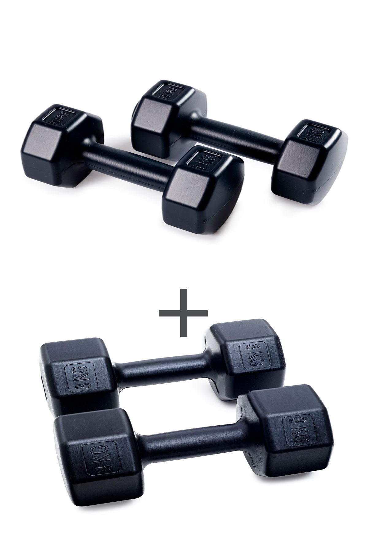 Besinistanbul PS SPOR 2 Set Dambıl (2 Adet 1 KG - 2 Adet 3KG )
