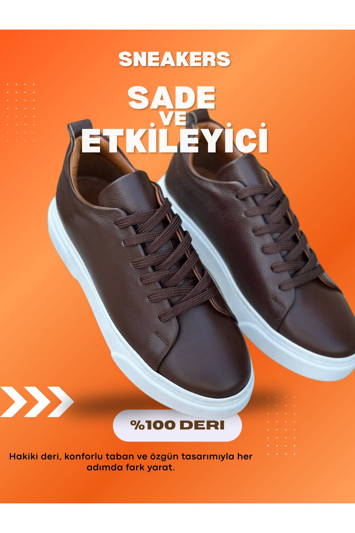 shcenco Hakiki Deri Erkek Sneaker Ayakkabı – El Işçiliği Ve Konforlu Taban