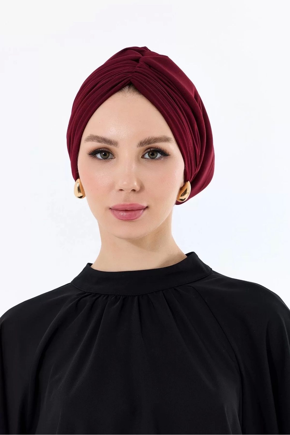 ladrans Sisre Drapeli Dolgulu Günlük Bone Bordo