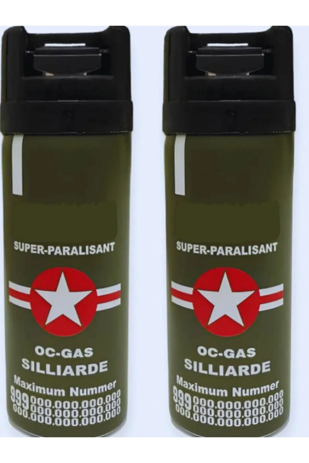 kamp dükkanı 2 Adet Biber Kişisel Gazıı Sprey | 2x40ml.