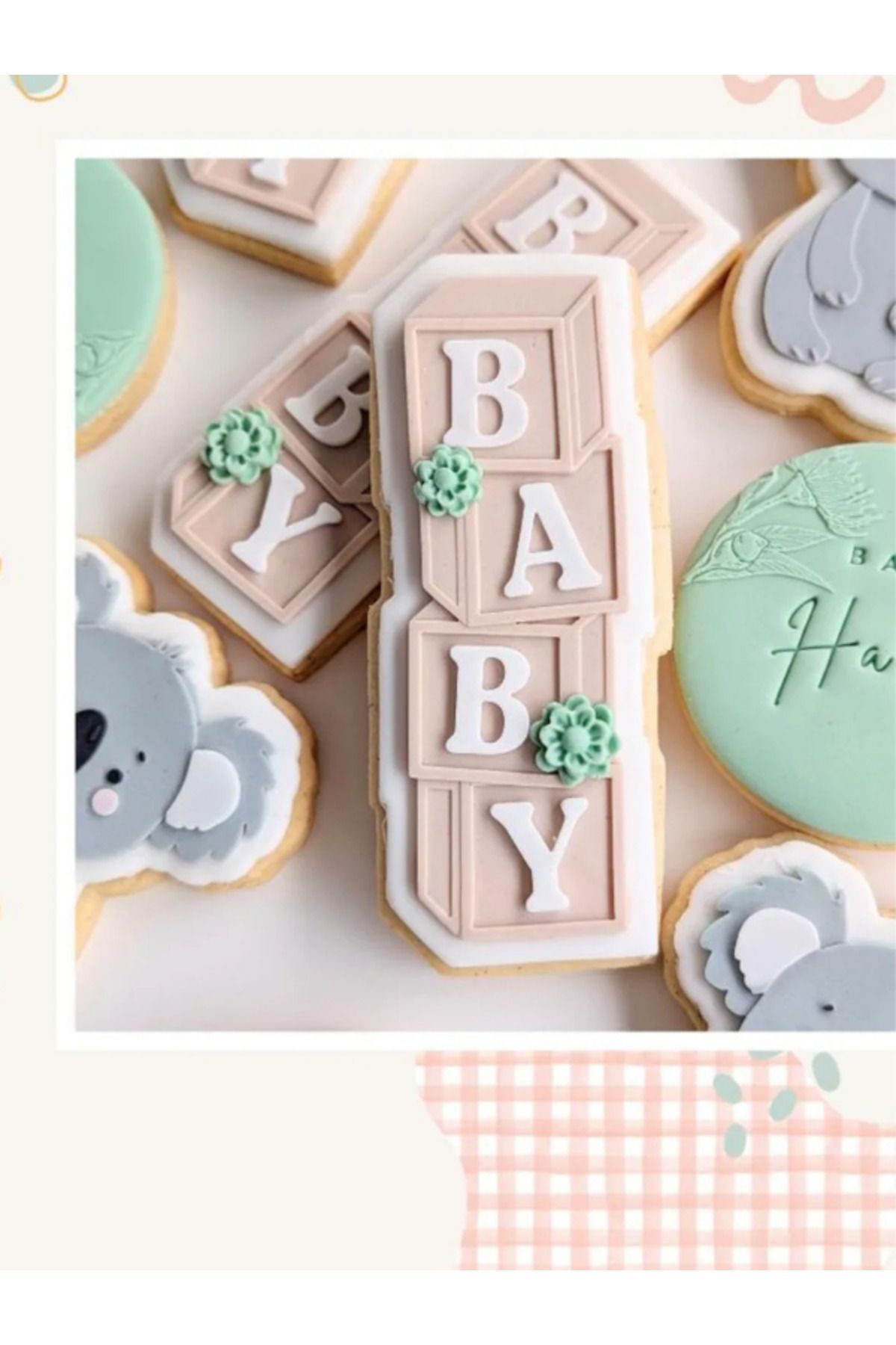 Muhcu Home Baby Kurabiye Kalıbı Kesici