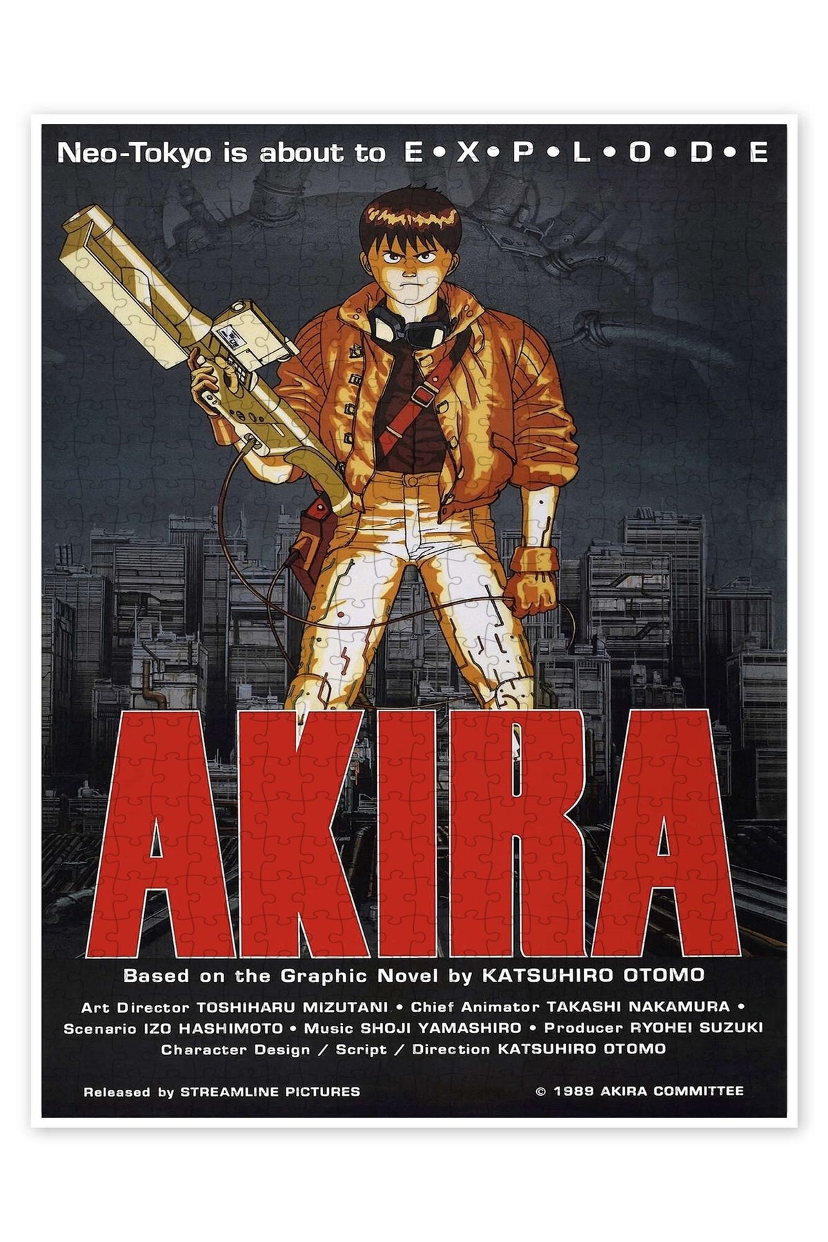 Jeronkarji Akira III 500 Parça Puzzle Yapboz Klasik Film Temalı