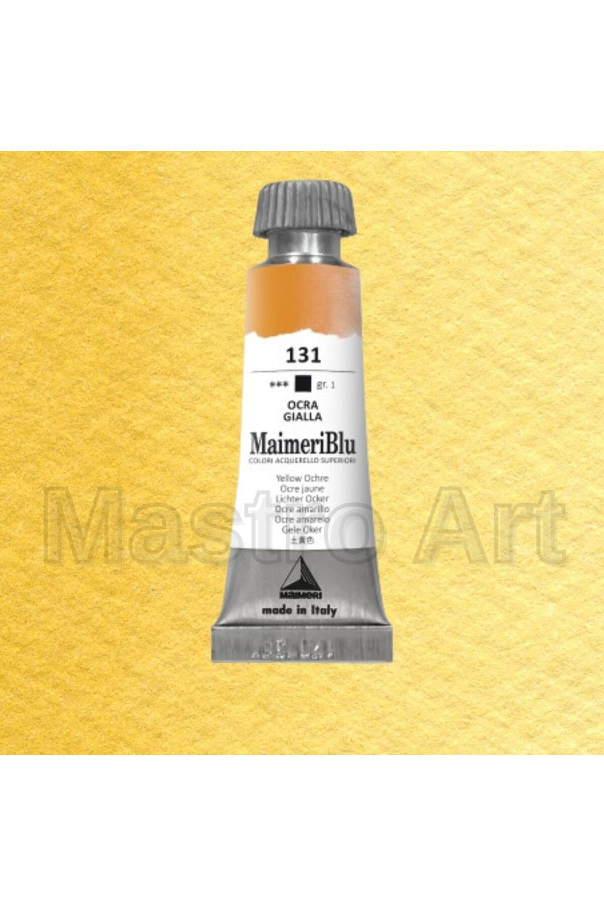 Maimeri Blu Pro Tüp Sulu Boya 12 ml S1 131 Yellow Ochre
