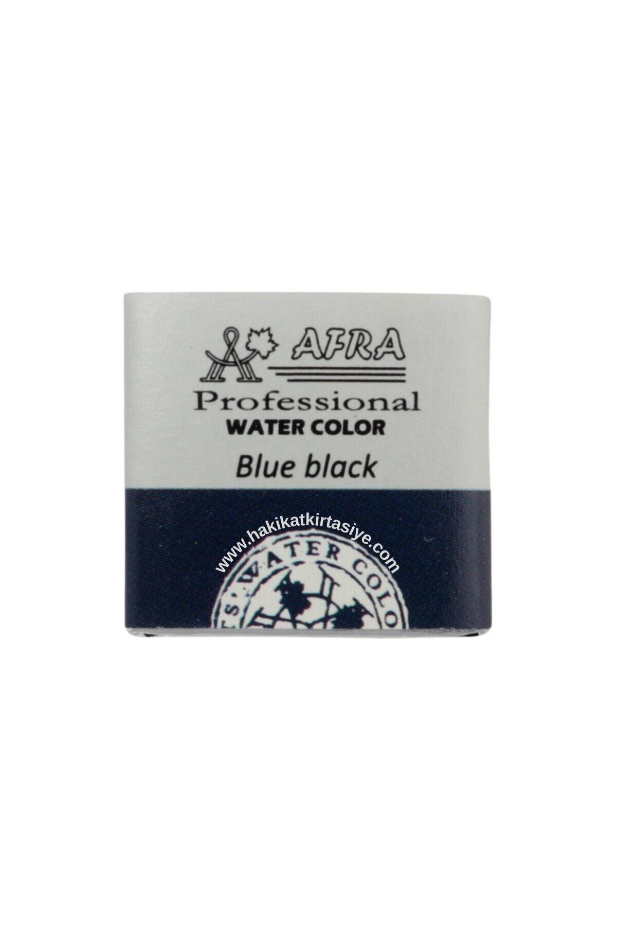 Afra Profesyonel Tam Tablet Sulu Boya 459 Blue Black