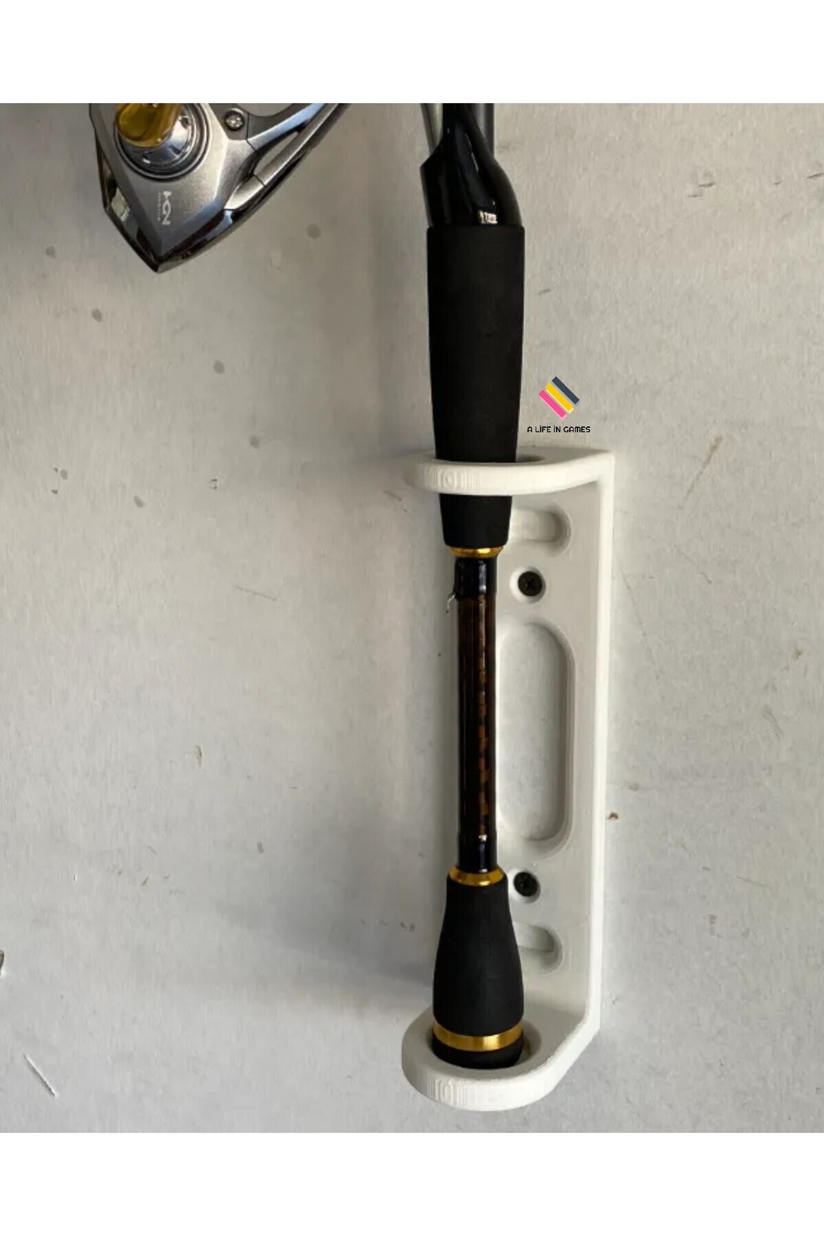 a life in games Olta Kamışı Tutucu – Dayanıklı, Ayarlanabilir Balıkçılık Aparatı Olta Seti ve Takımlarıyla Uyumlu