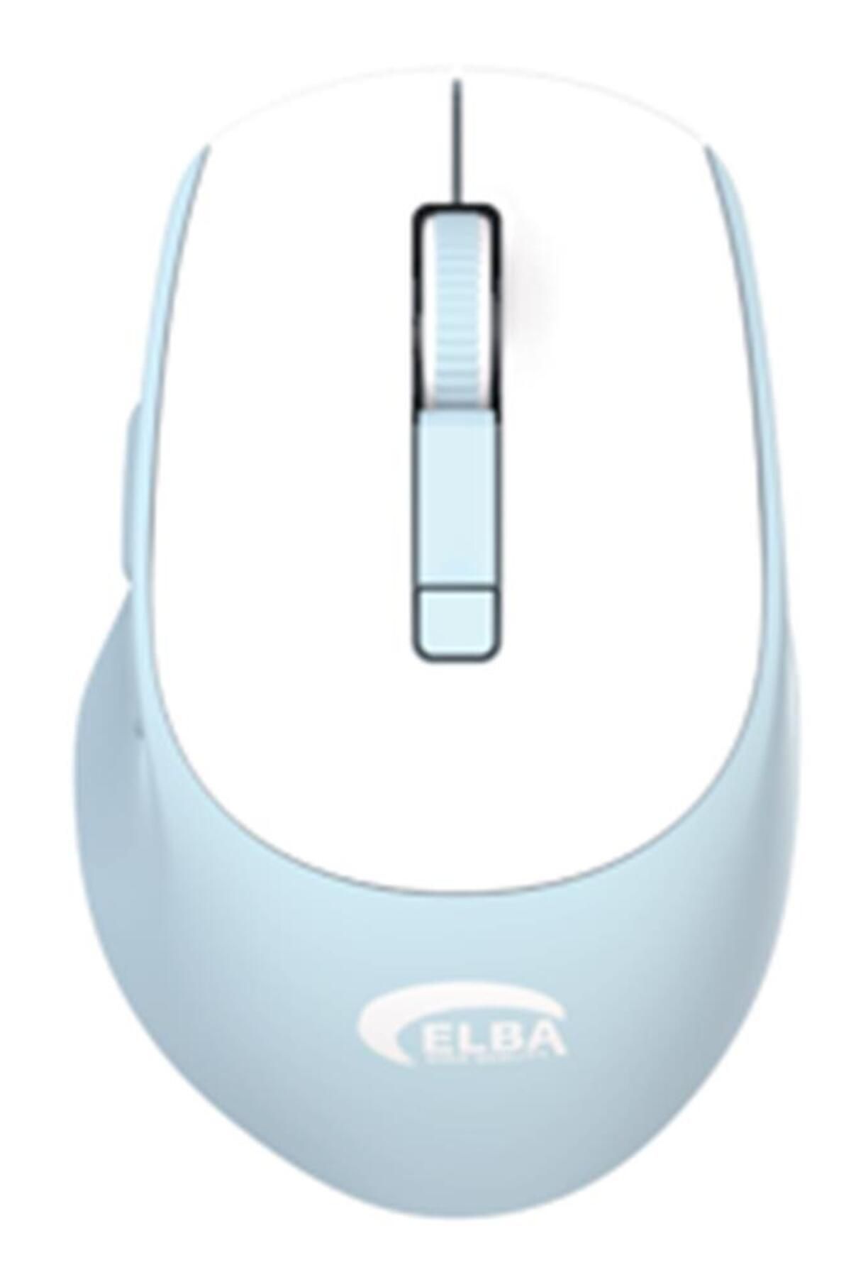 Vobotek Teknoloji Elba B554 Mavi-Beyaz 6D 2.4Ghz Kablosuz Mouse