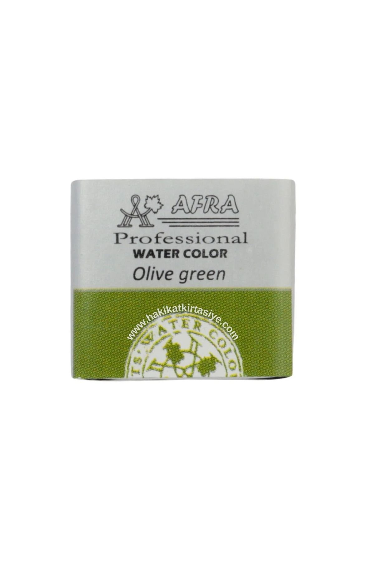 Afra Profesyonel Tam Tablet Sulu Boya 569 Olive Green