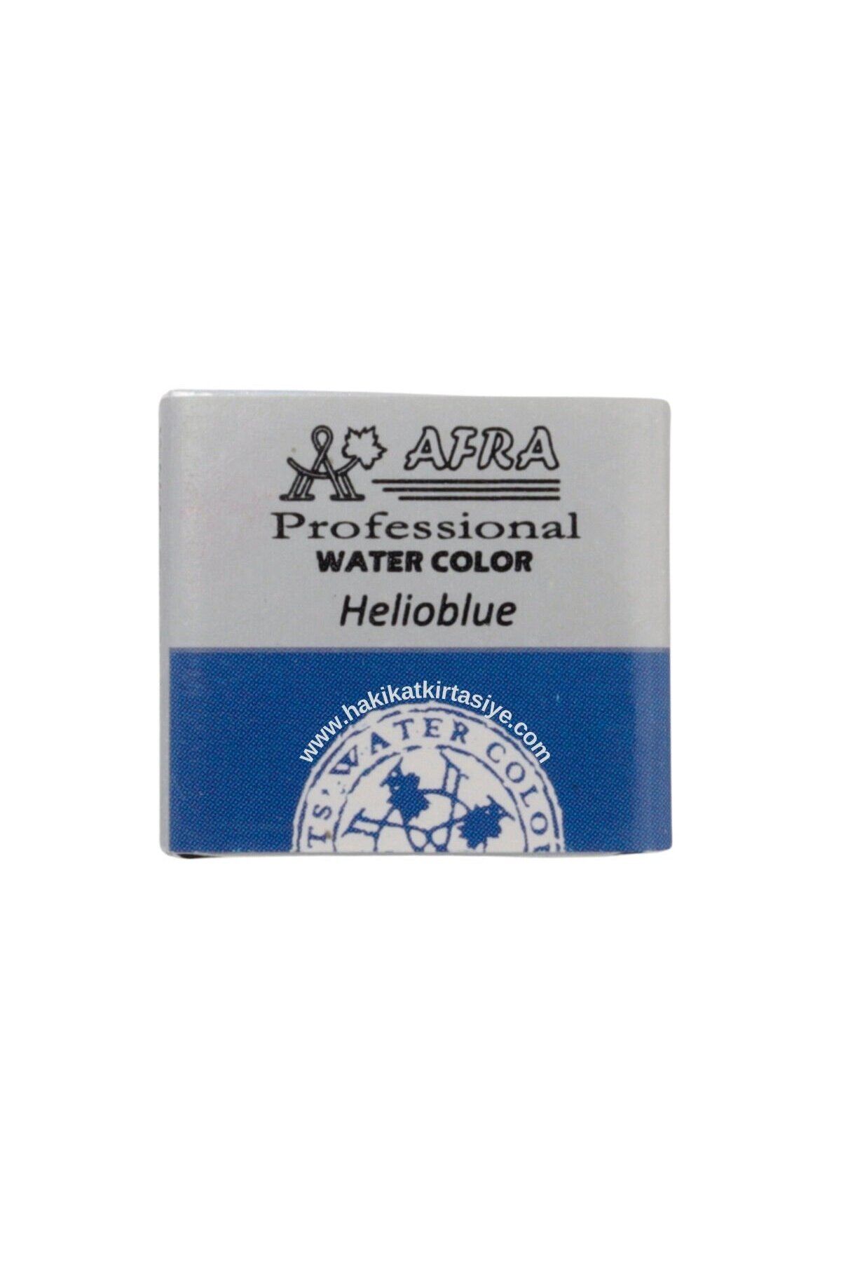 Afra Profesyonel Tam Tablet Sulu Boya 450 Helioblue
