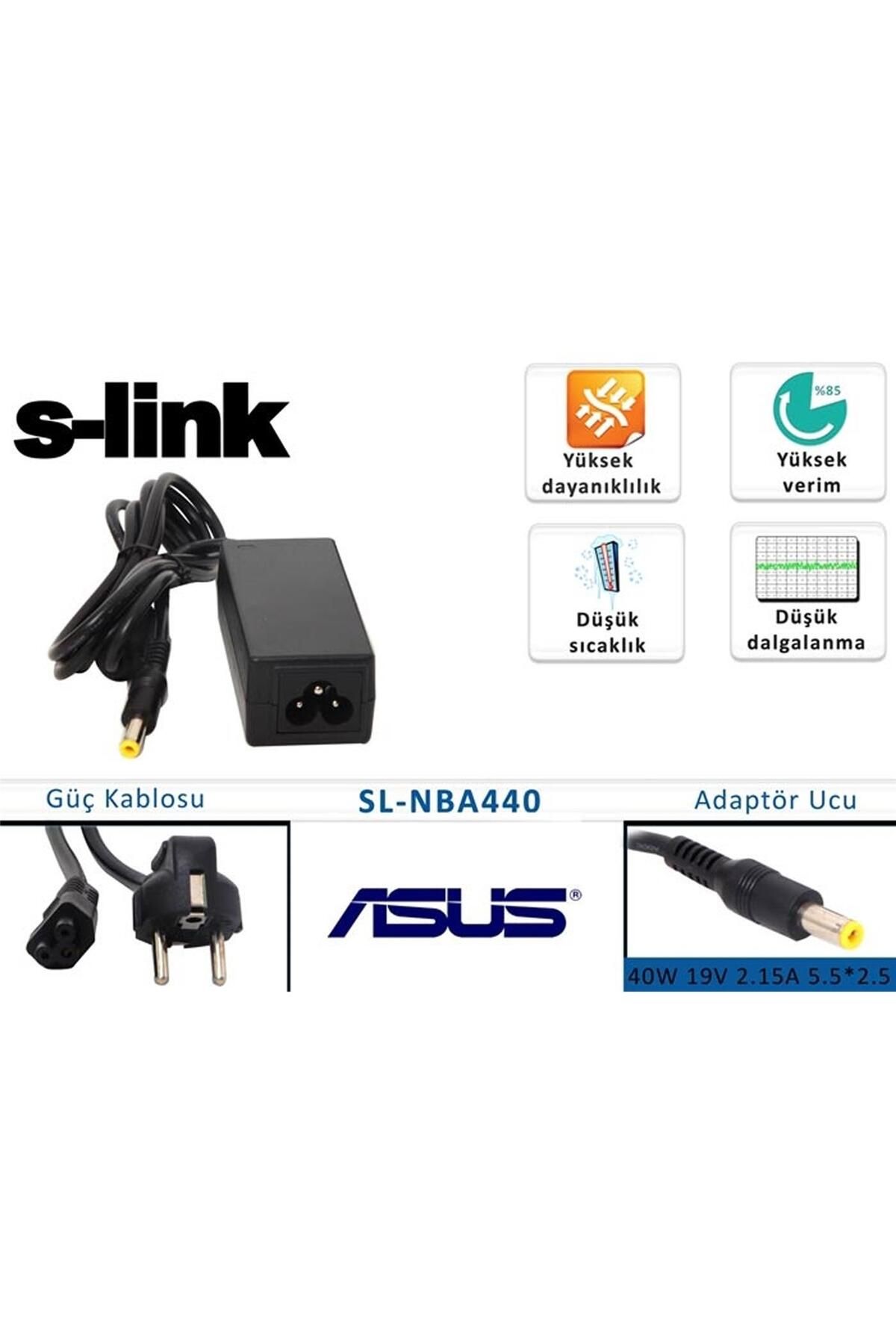 Vobotek Teknoloji S-link SL-NBA440 40w 19v 2.15a 5.5-2.5 Notebook Adaptörü