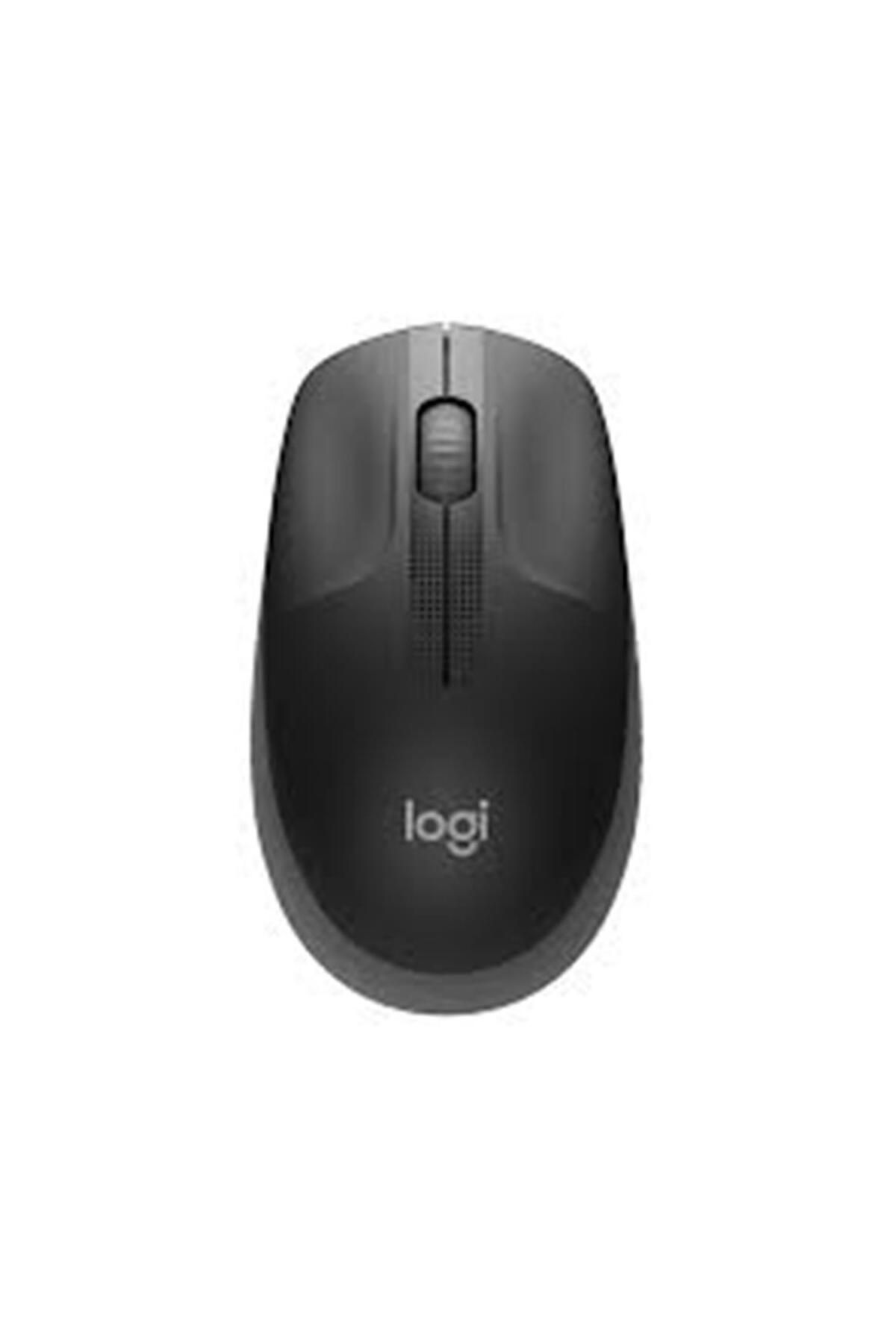 Vobotek Teknoloji 910-005906 M190 Kozak Gri Büyük Boy Kablosuz Mouse Optik 1000 Dpı Buton
