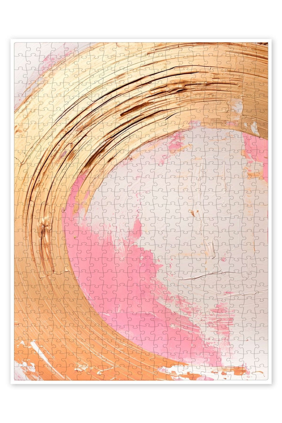 Jeronkarji Güç Merkezi 500 Parça Puzzle Yapboz Bohem Soyut Sanat Temalı
