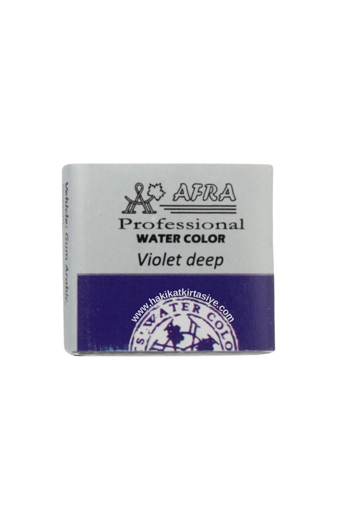 Afra Profesyonel Tam Tablet Sulu Boya 439 Violet Deep