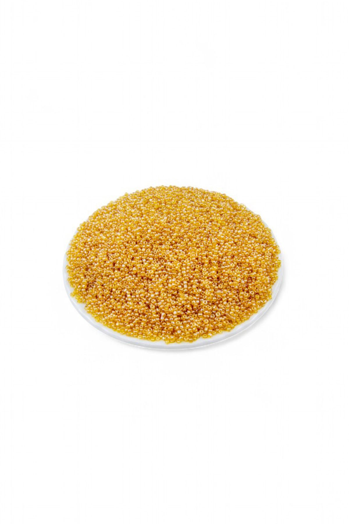 Serhat Aksesuar ve El İşçilik Bal Rengi (11/0) 2 mm Kum Boncuğu 100 gr