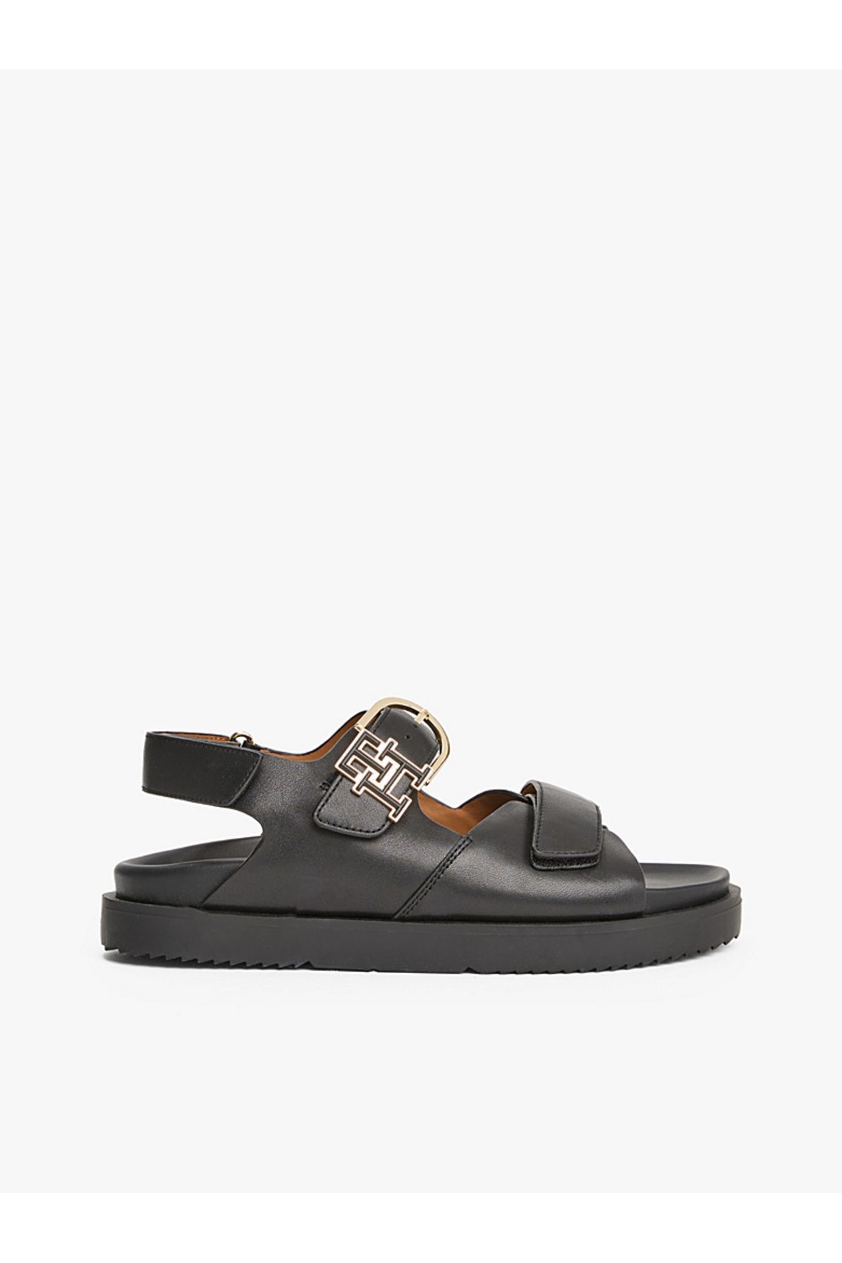 Tommy Hilfiger TH Monogram Leather Cleat Sandals