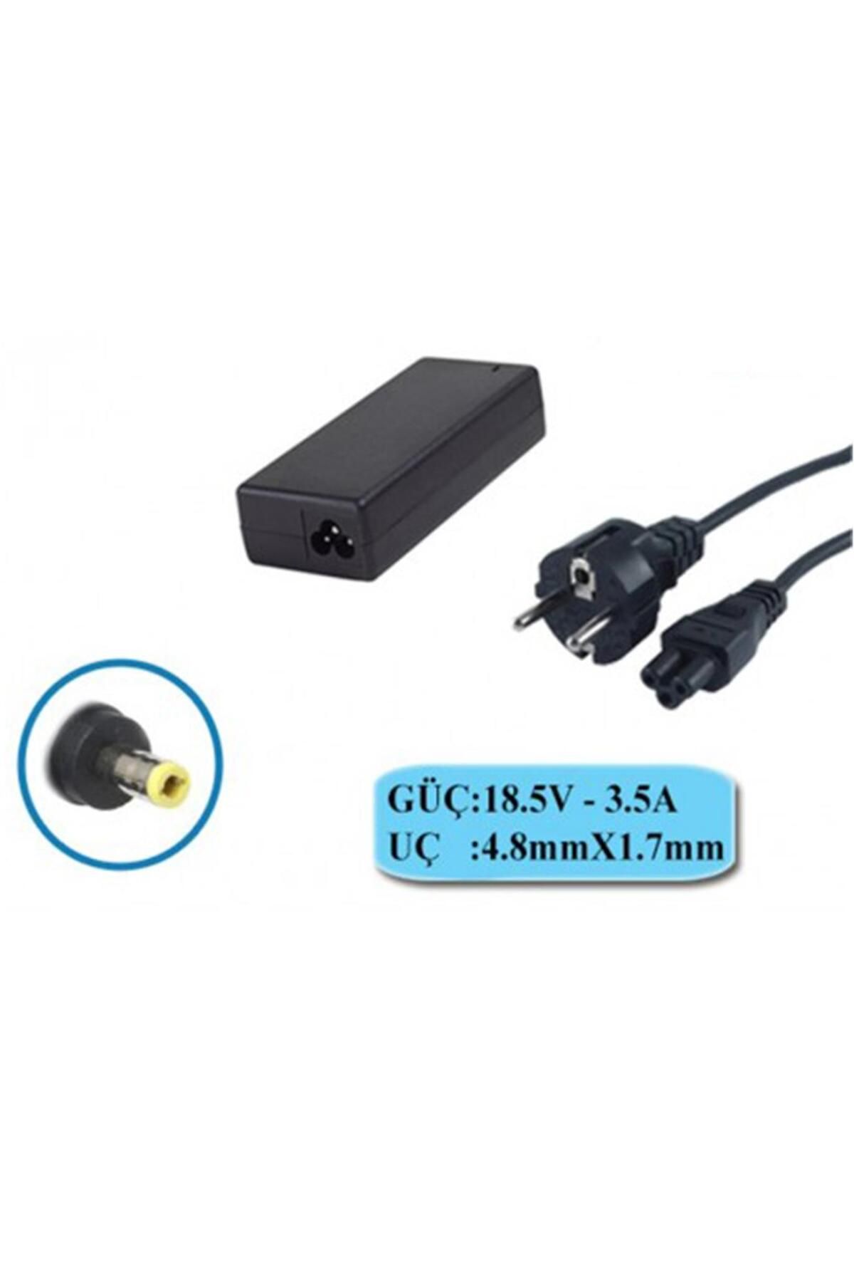 Vobotek Teknoloji Compaxe CLH-306 Hp 65W 18.5V 3.5A 4.8-1.7 Notebook Adaptörü