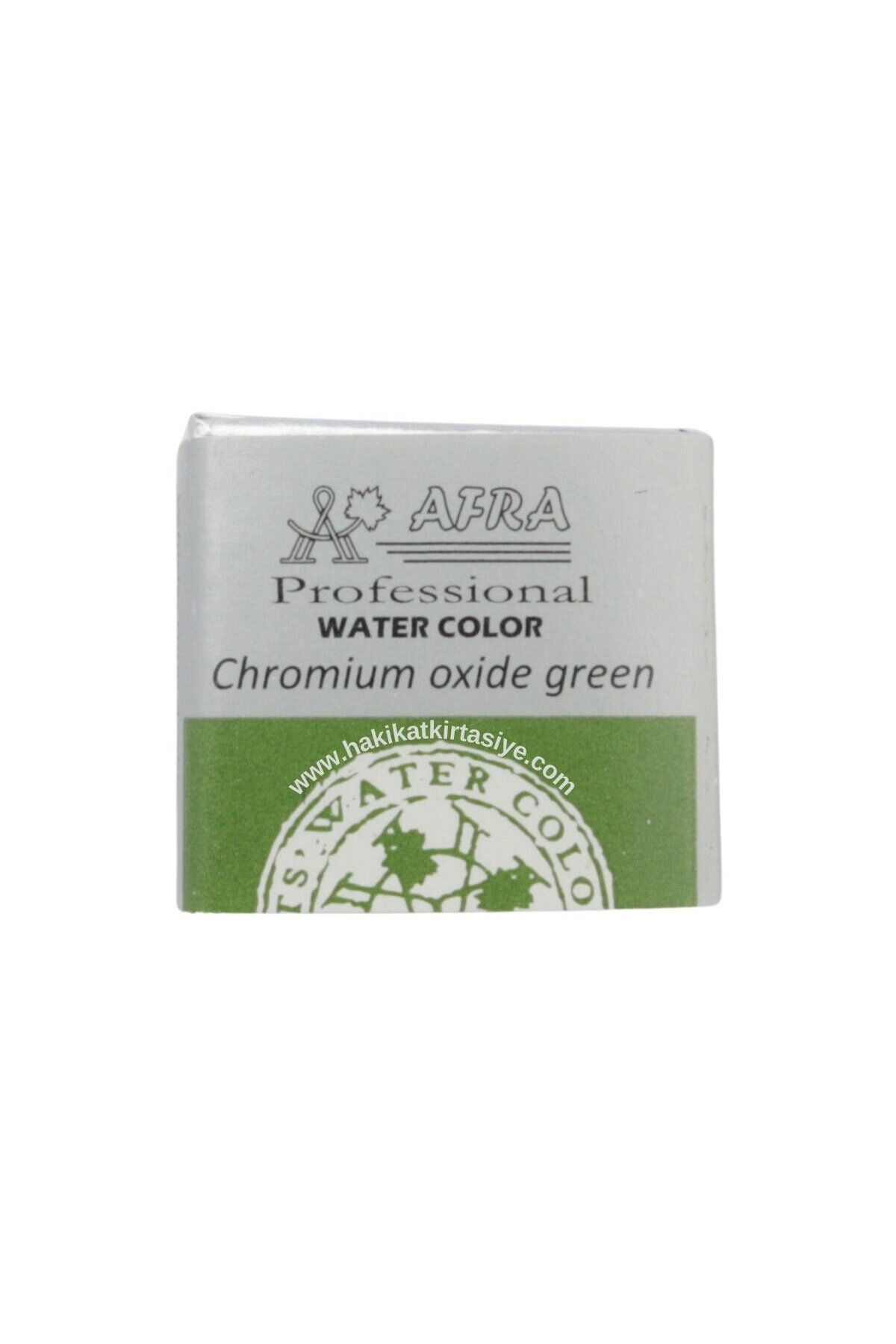 Afra Profesyonel Tam Tablet Sulu Boya 561 Chromium Oxide Green