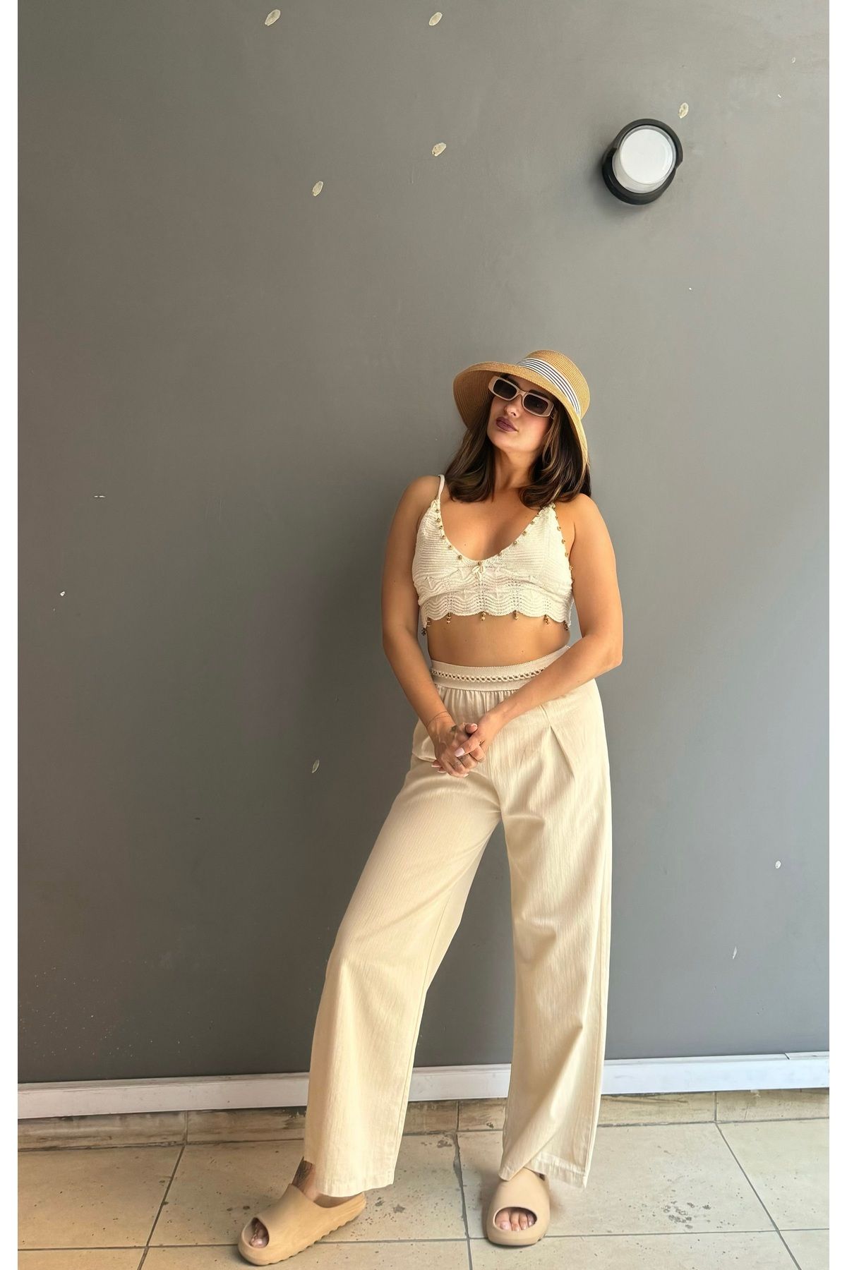 Butik Keten pantolon