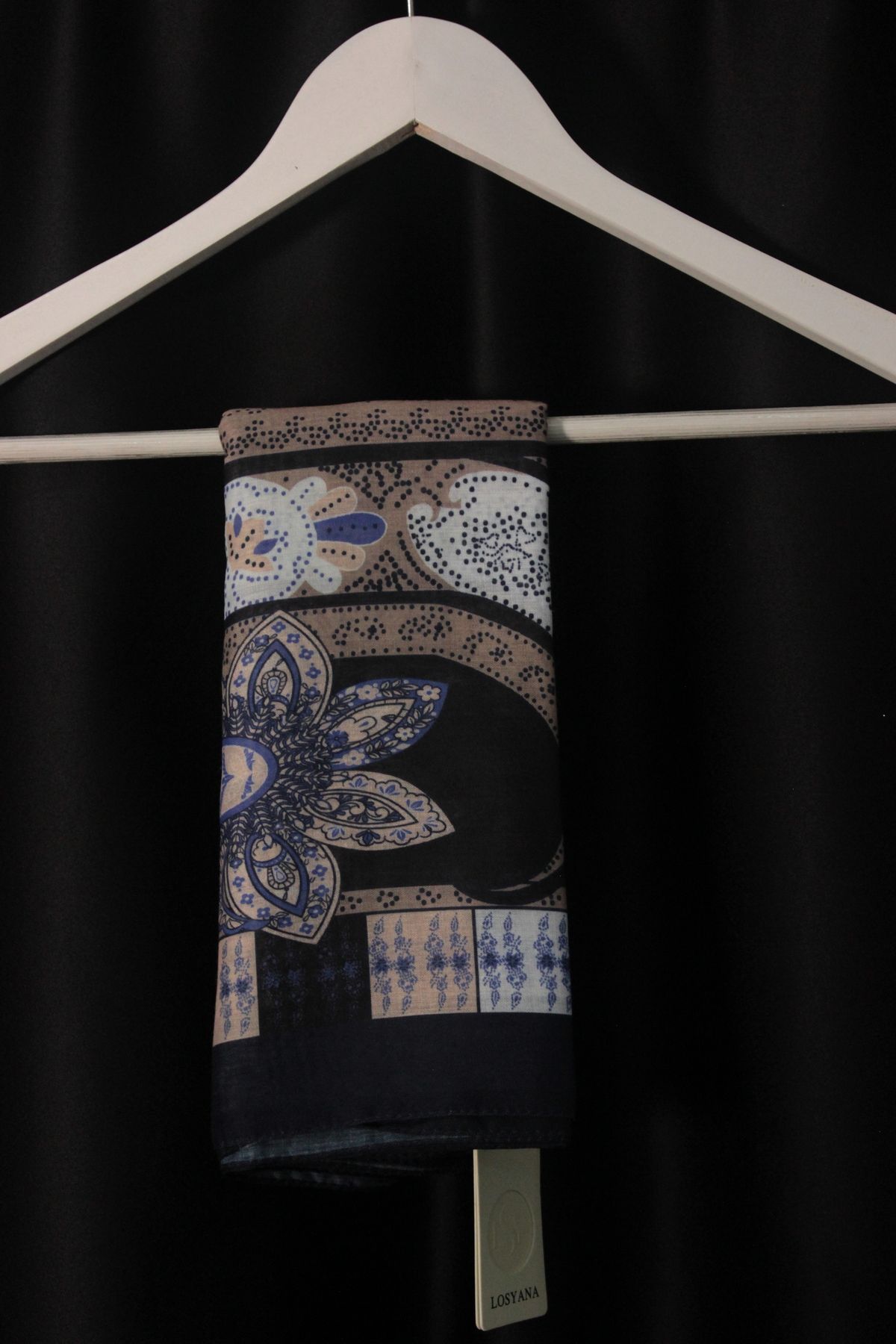 Mirissa scarf MİRİSSA SCARF PREMIUM KALİTE DİJİTAL SOFT ŞAL ETNİK DESEN