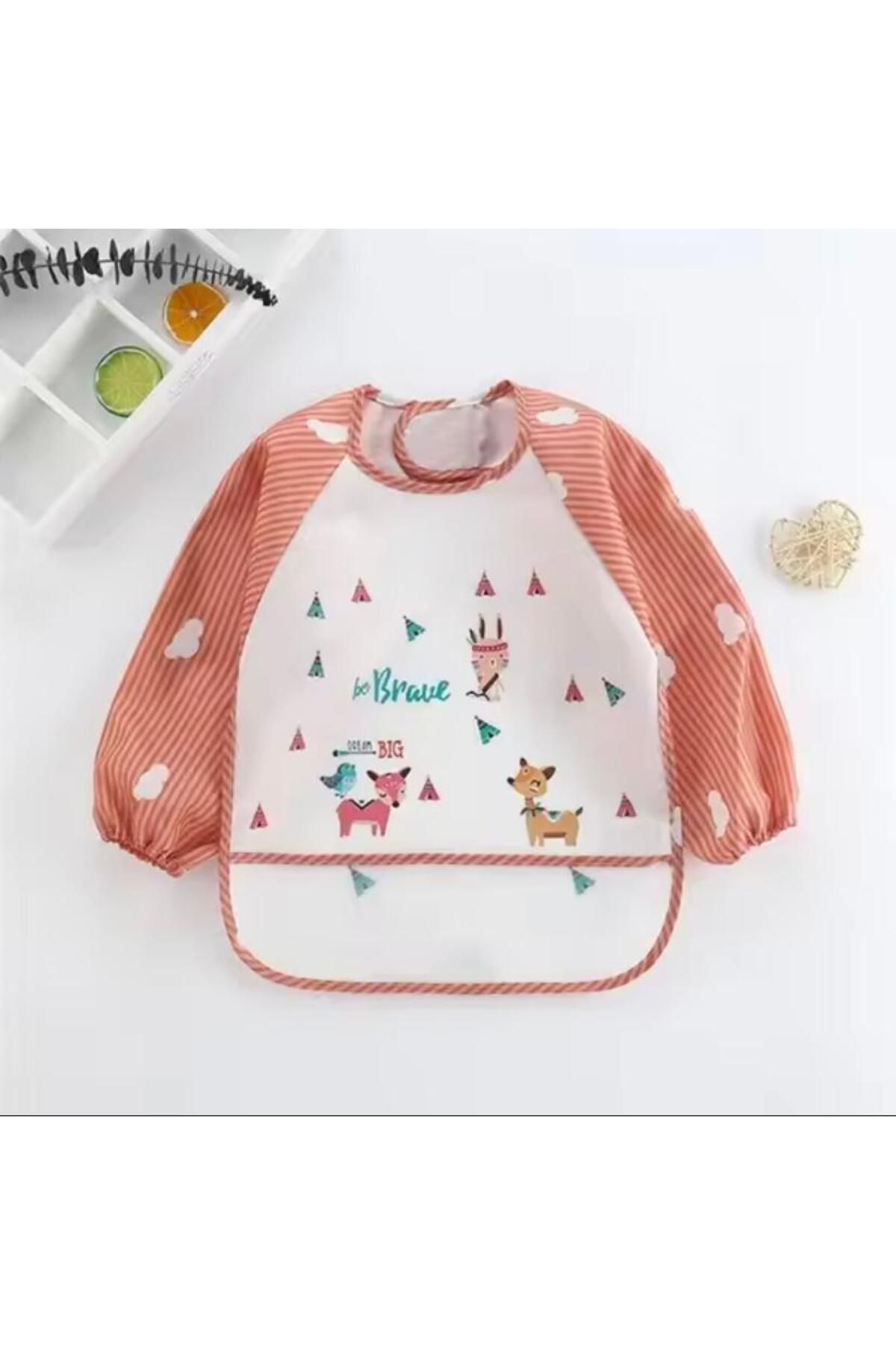 MODA PİNKJOY ÇOCUK SANAT ÖNLÜĞÜ (UZUN KOLLU)
