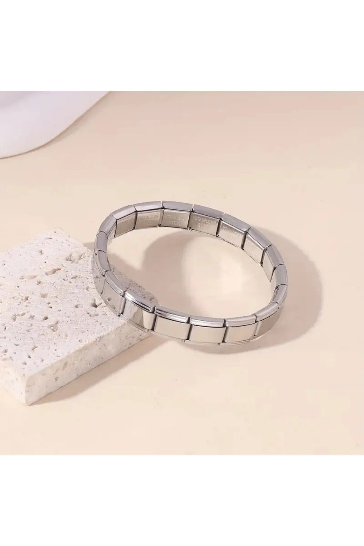 alyacs İtalyan Charm Çelik Bileklik | Paslanmaz, Kararmaz, Unisex Kullanım