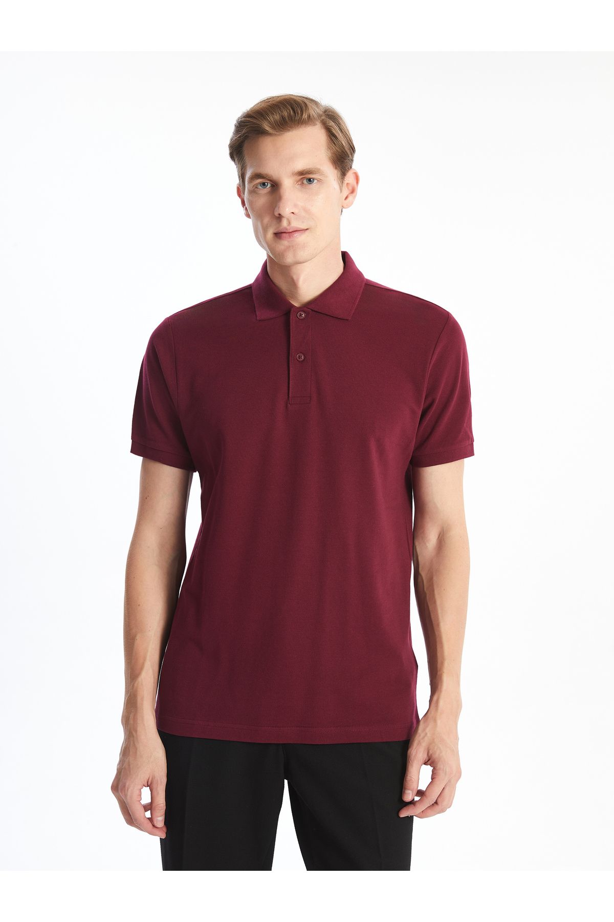 LC Waikiki Polo Yaka Kısa Kollu Pike Erkek Tişört