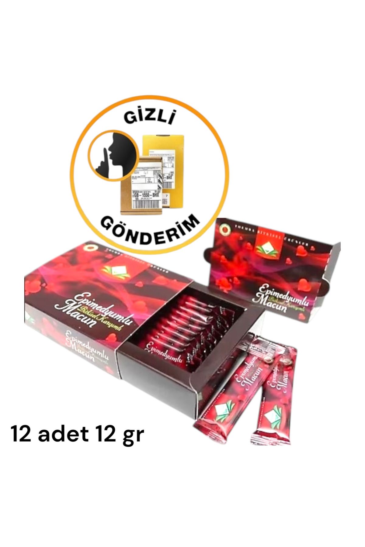 SEVİANA Themra bitkisel kuvvet mesir atom ginsengli epimedyümlü1 macun 12x12 gr stick paket