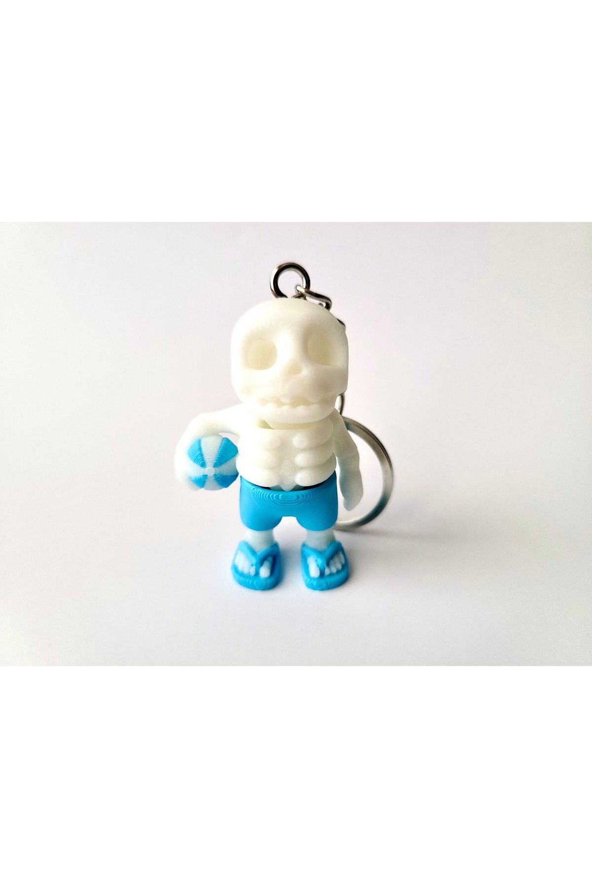 Figglo 3D Plaj İskeleti Figür Anahtarlık