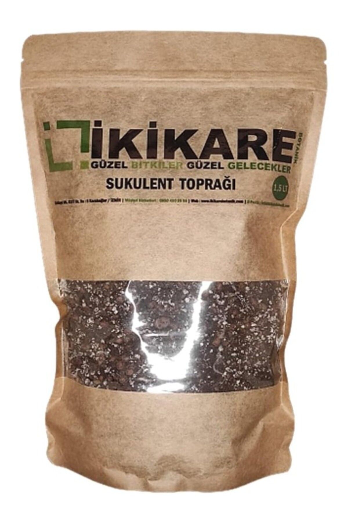 ShopZum İkikare Sukulent Toprağı 1,5 Lt