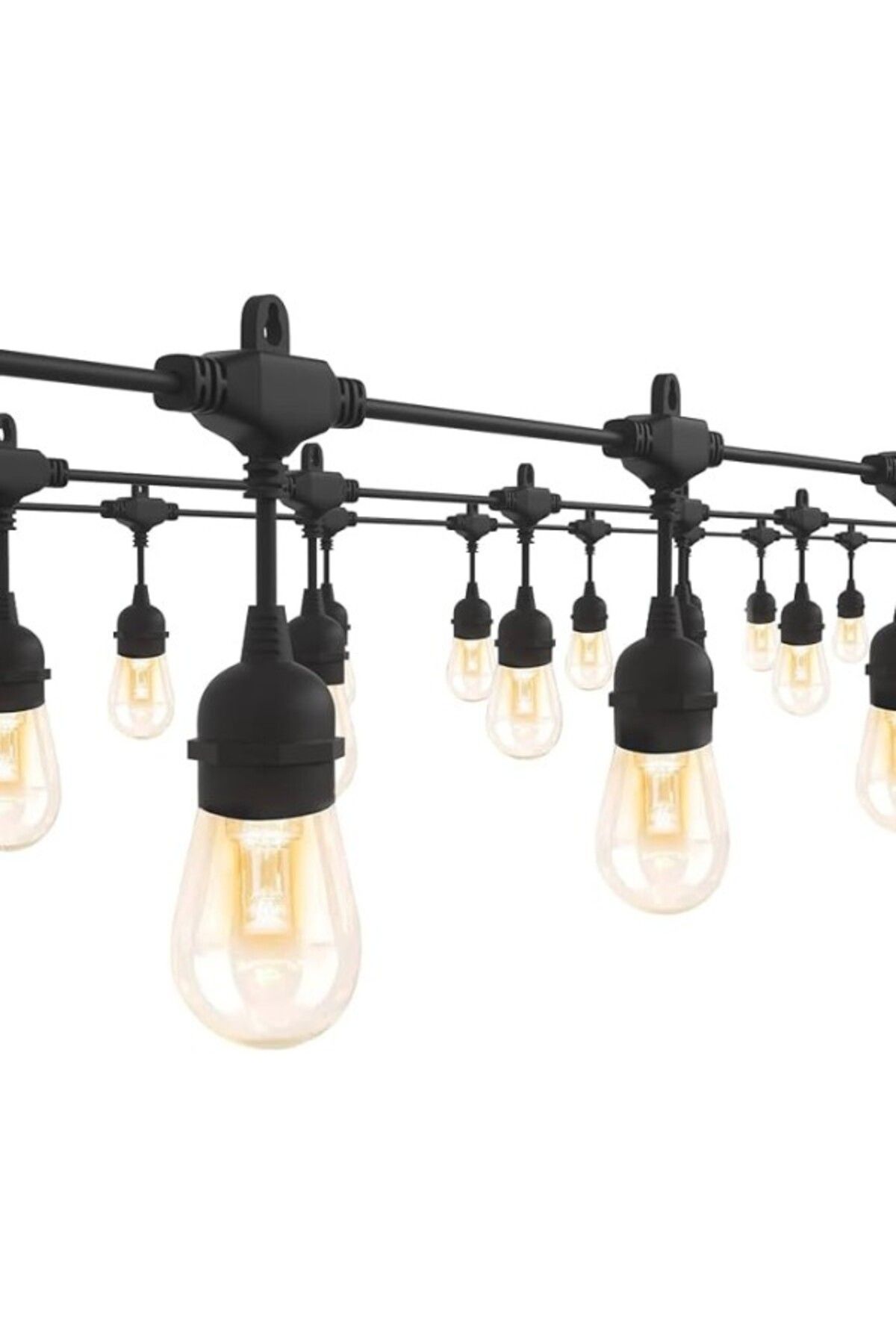 ShopZum Forlife 10 Metre Led String Light Ip65 Su Geçirmez Dış Mekan Işık Seti – 10 Adet S14 Ampul Dahil