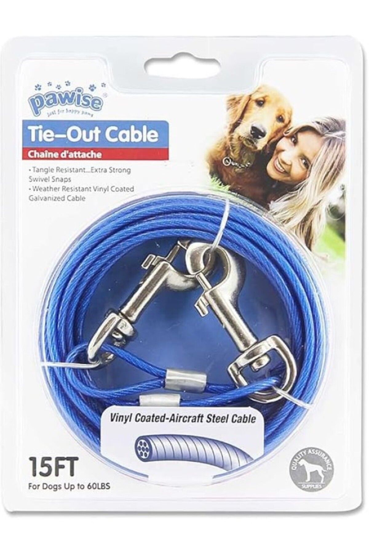 ShopZum Pawise Köpek Bağlama Kablosu 6 Mt