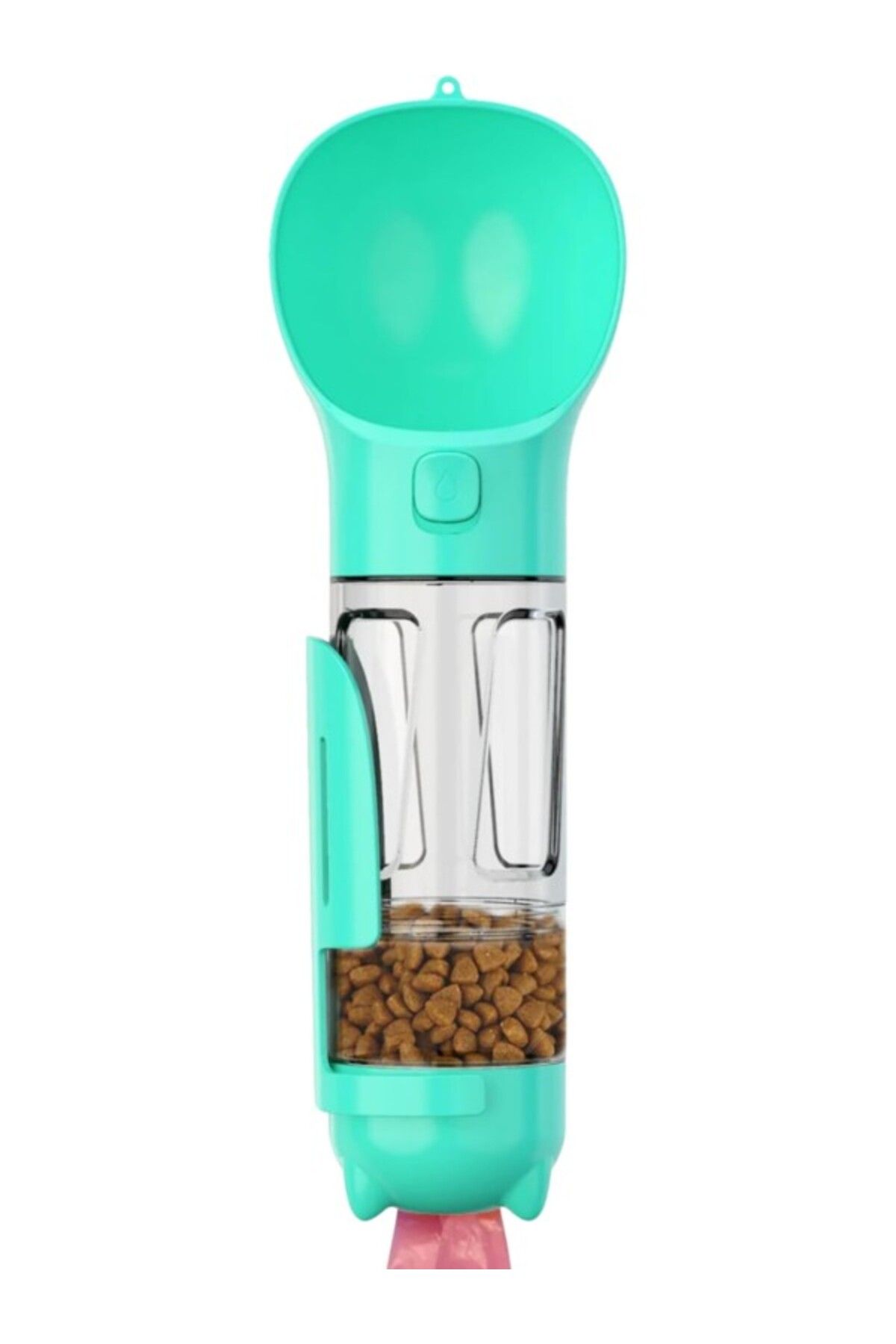 ShopZum Taşınabilir Seyahat Seti 300 ml | Mama Ve Su Kabı | Kaka Küreği Ve Poşeti | Kedi Köpek