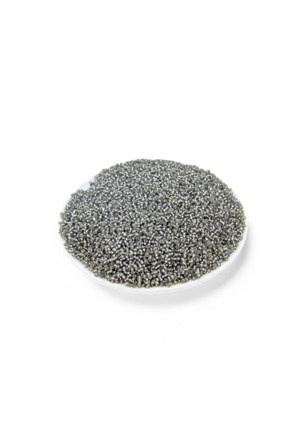 Serhat Aksesuar ve El İşçilik Açık Antrasit (11/0) 2 mm Kum Boncuğu 100 gr