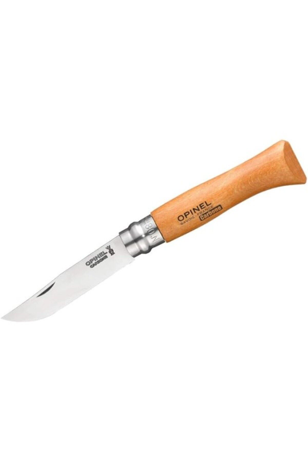 ShopZum Opinel No: 8 Kayın Saplı Karbon Çelik Çakı