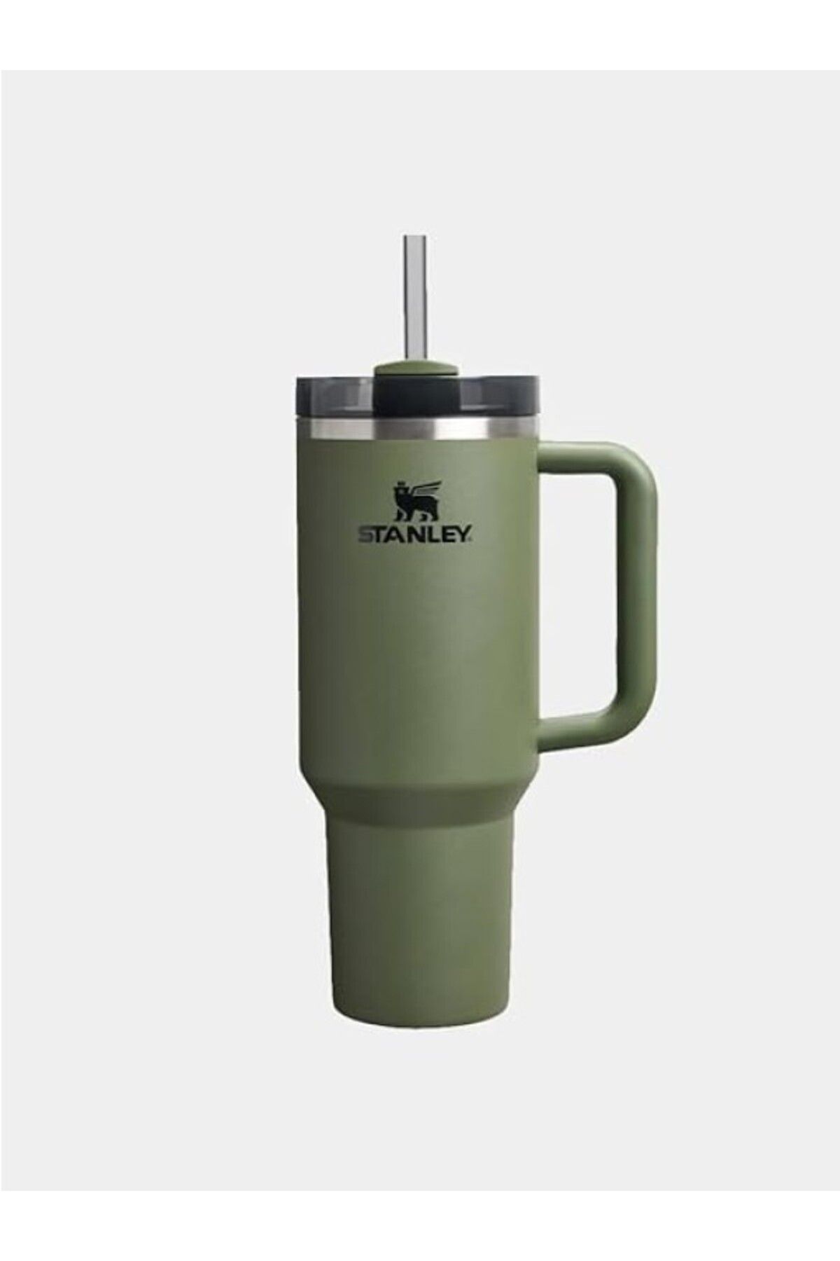 ShopZum Quencher Pipetli Termos Bardak 1.18 Lt - Dried Pine