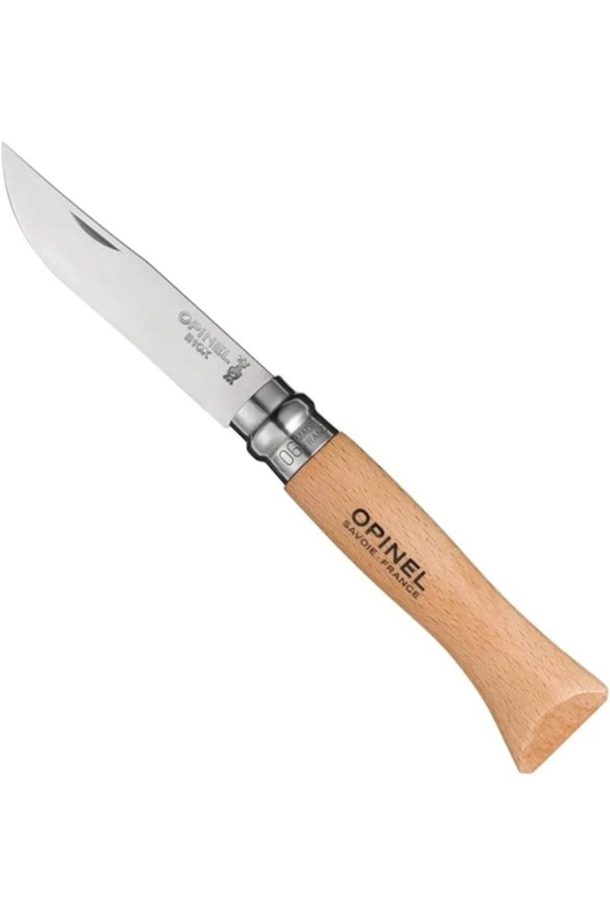 ShopZum Opinel Inox No:6 Kayın Saplı Paslanmaz Çelik Çakı