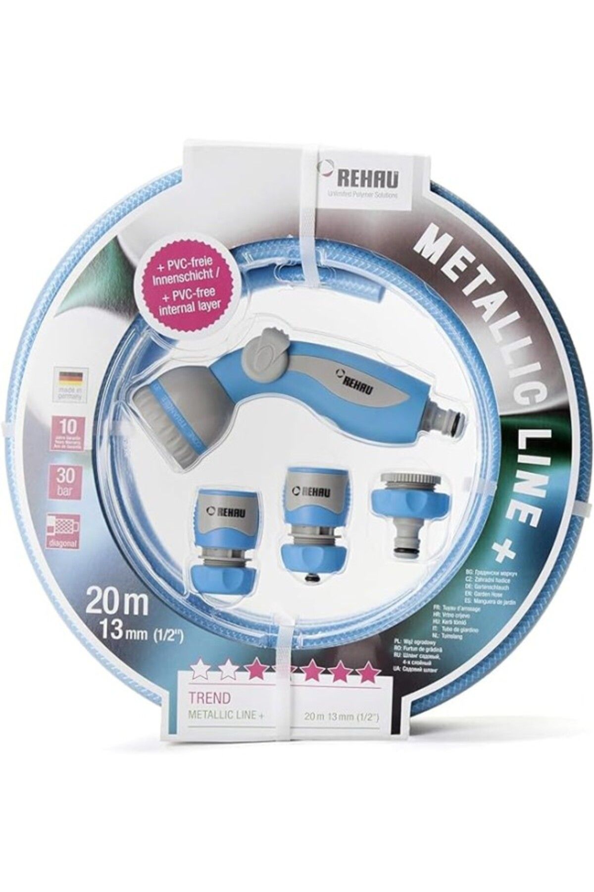 ShopZum Rehau Metalic Line 20 M Hortum Set 1/2&Quot;