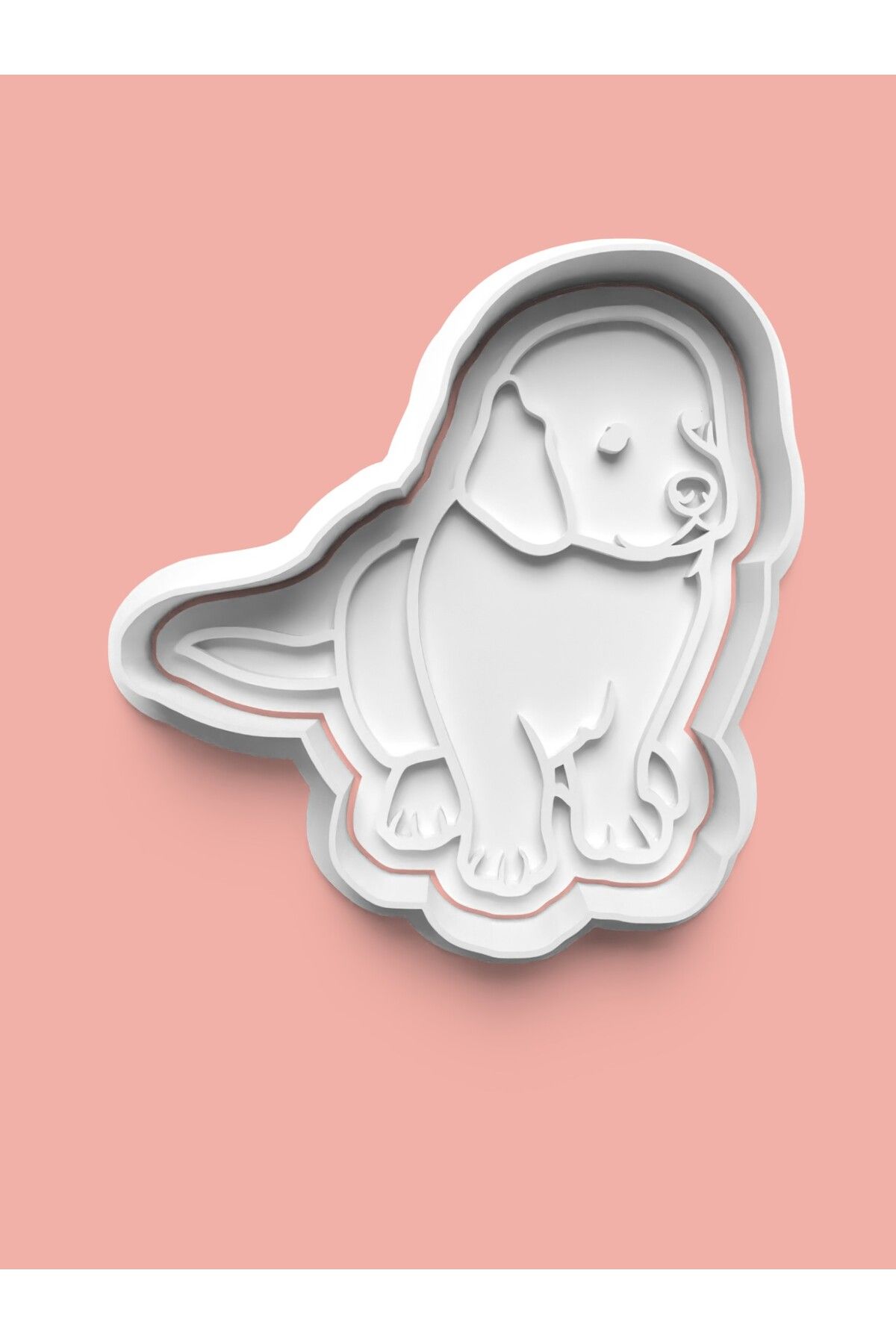 AKTASTORE Labrador Retriever Köpek Figürü Kurabiye Kalıbı Ve Şeker Hamuru Kalıbı