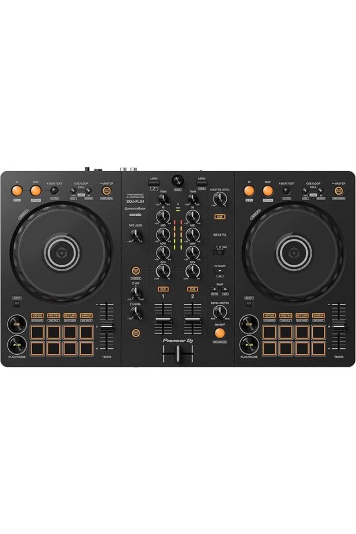 ShopZum Dj Ddj-Flx4 Taşınabilir 2 Kanallı Dj Controller