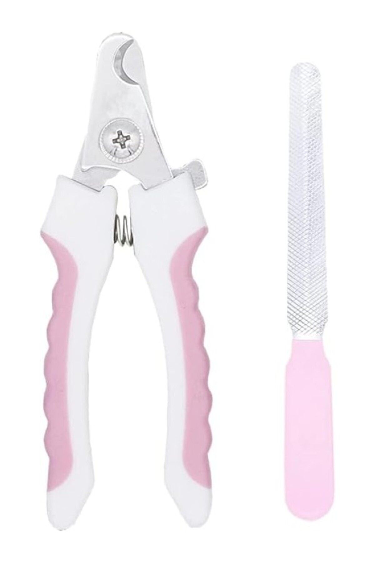 ShopZum Orret Home Evcil Hayvanlar İçin Tırnak Makası Ve Törpü Seti, Manikür Seti, Ergonomik Tasarım