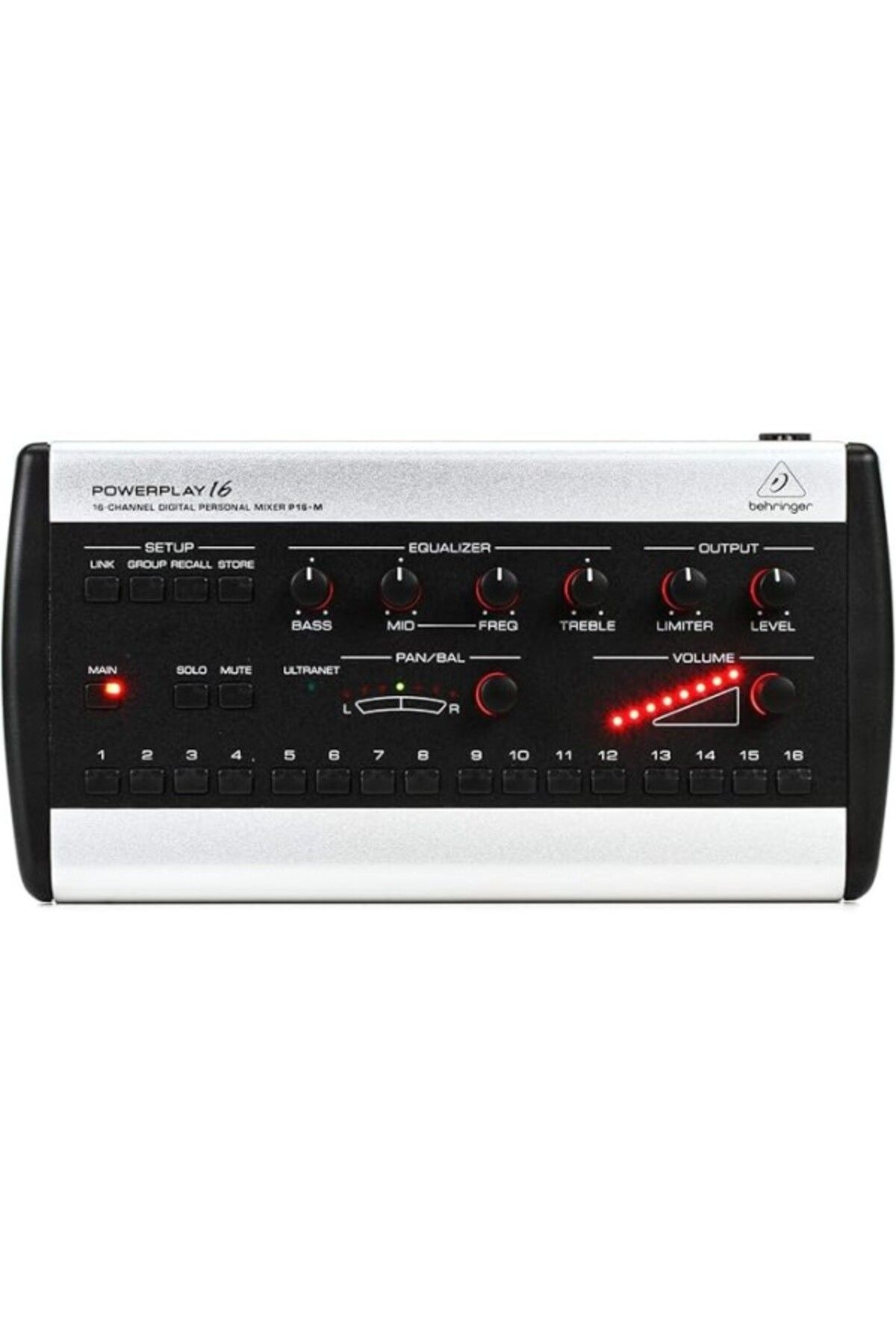 ShopZum Behringer P16-M 16 Kanal Dijital Stereo Kişisel Mikser