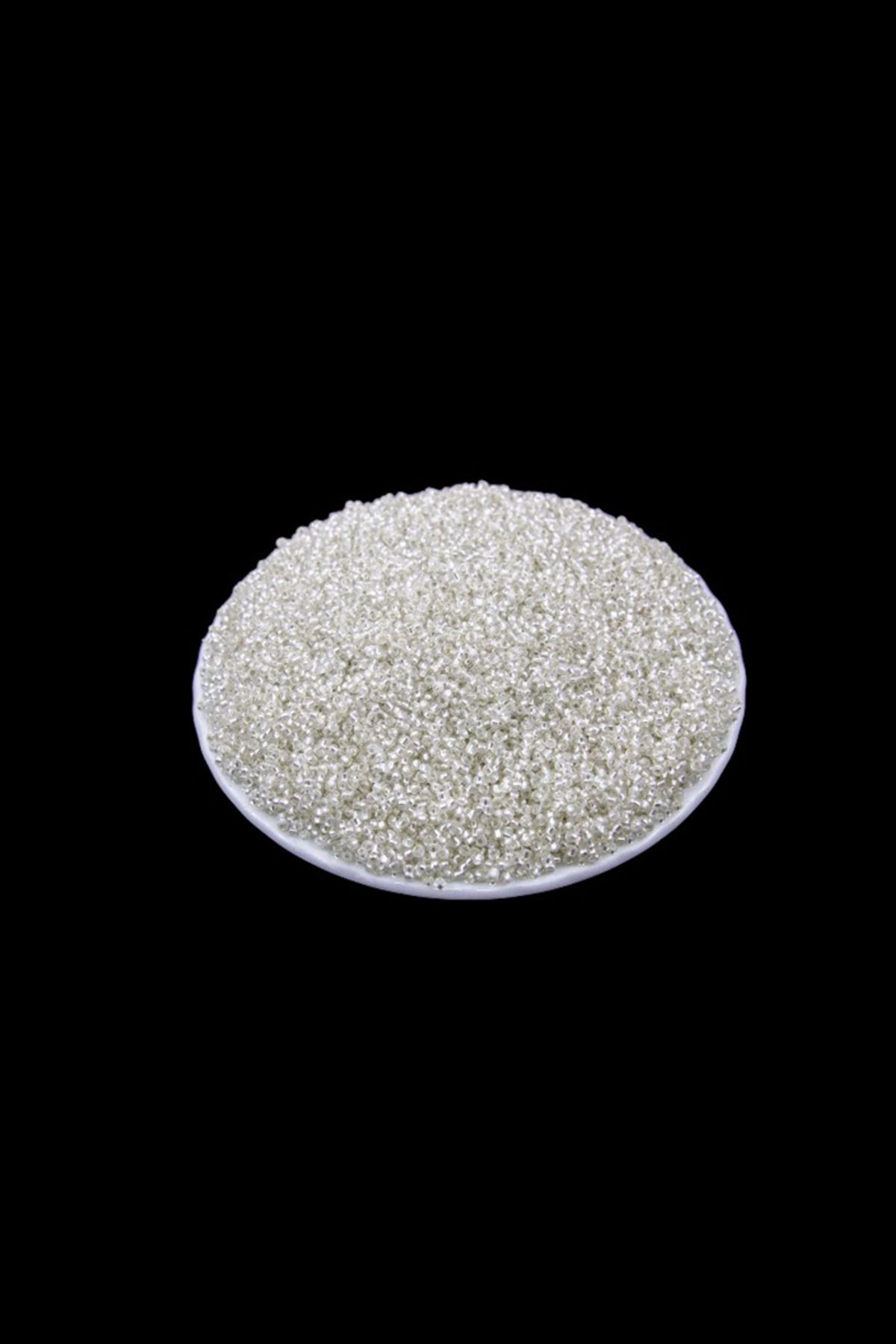 Serhat Aksesuar ve El İşçilik Gümüş (11/0) 2 mm Kum Boncuğu 100 gr