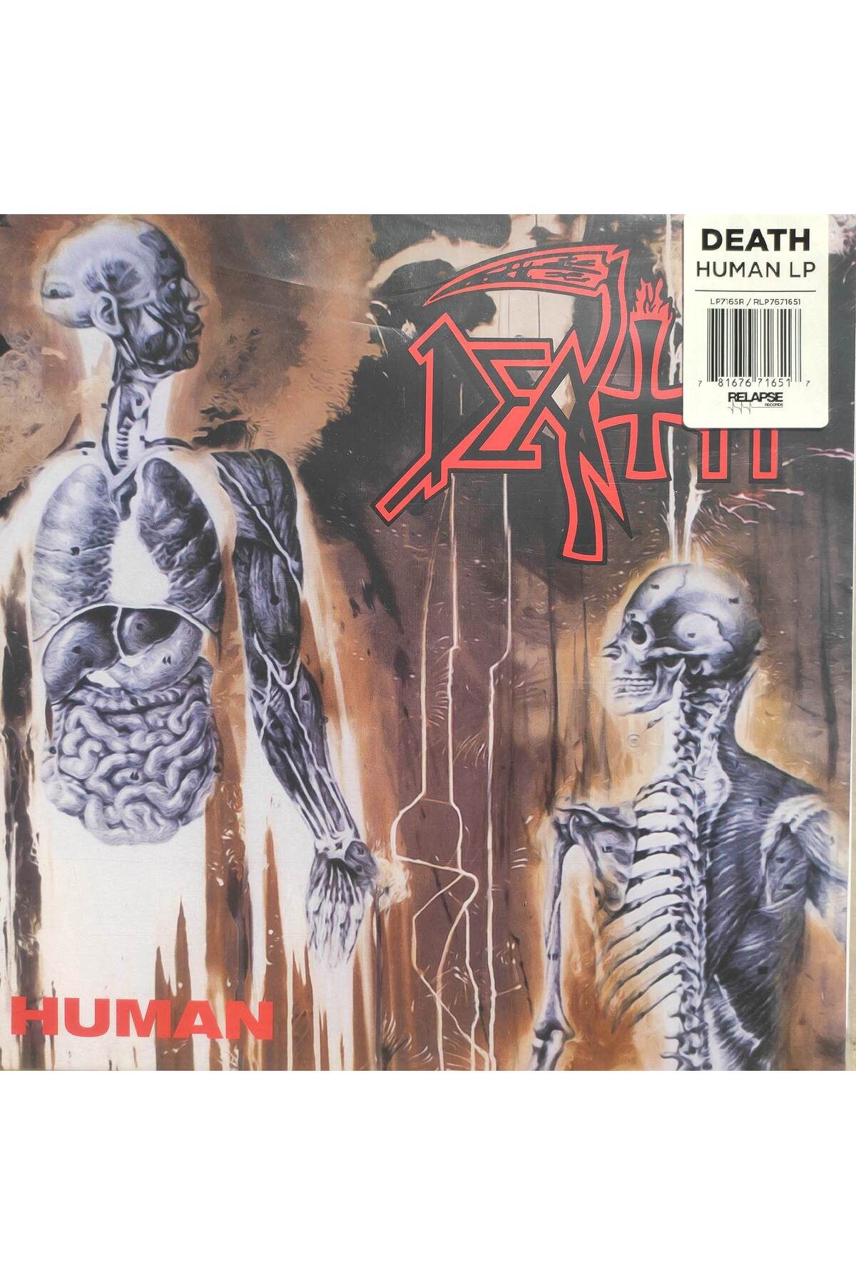 Relapse Records Death - Human Plak