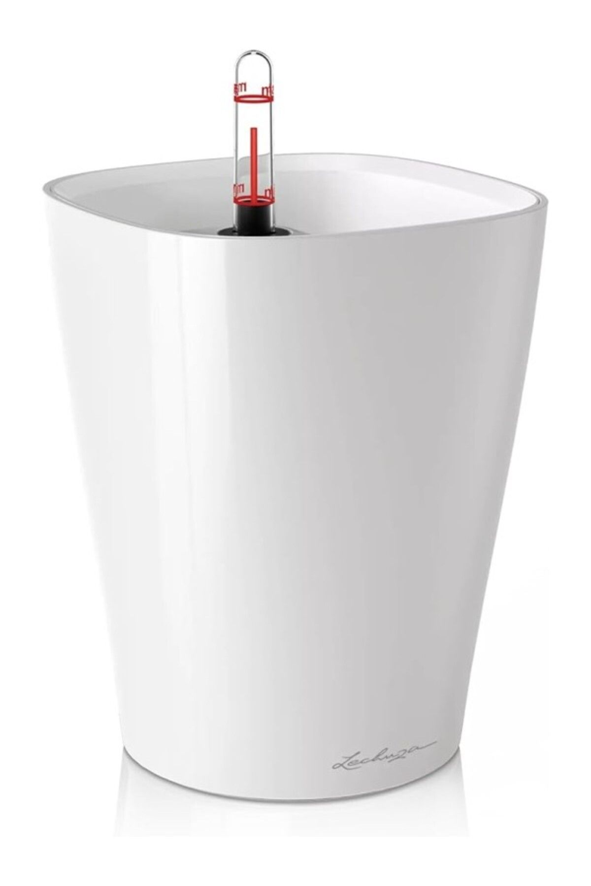 ShopZum Lechuza Deltini Beyaz Parlak 14900, 15X15X19 Cm
