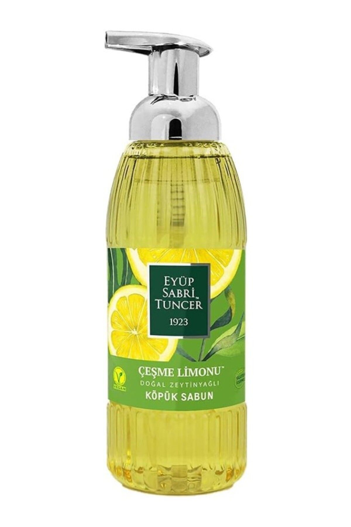 ShopZum Eyüp Sabri Tuncer Doğal Zeytinyağlı Köpük Sabun Çeşme Limonu (500 Ml)
